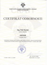 Doklad o odbornosti